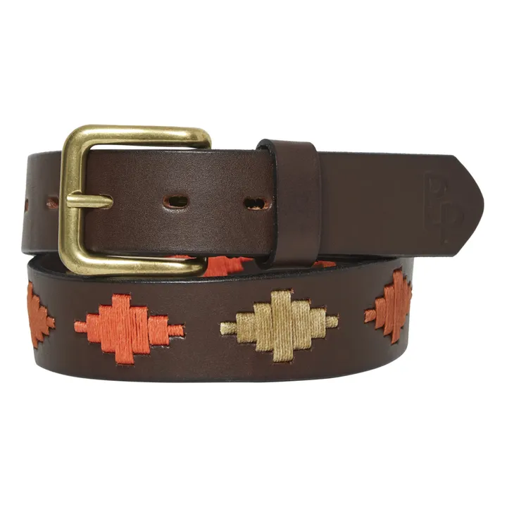 De Las Pampas Ceinture Criollon | Marron