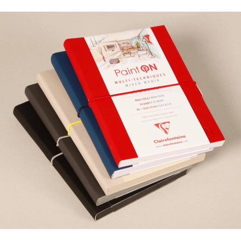 Paint'ON Naturel carnet cousu 32F A5 250g - Beige