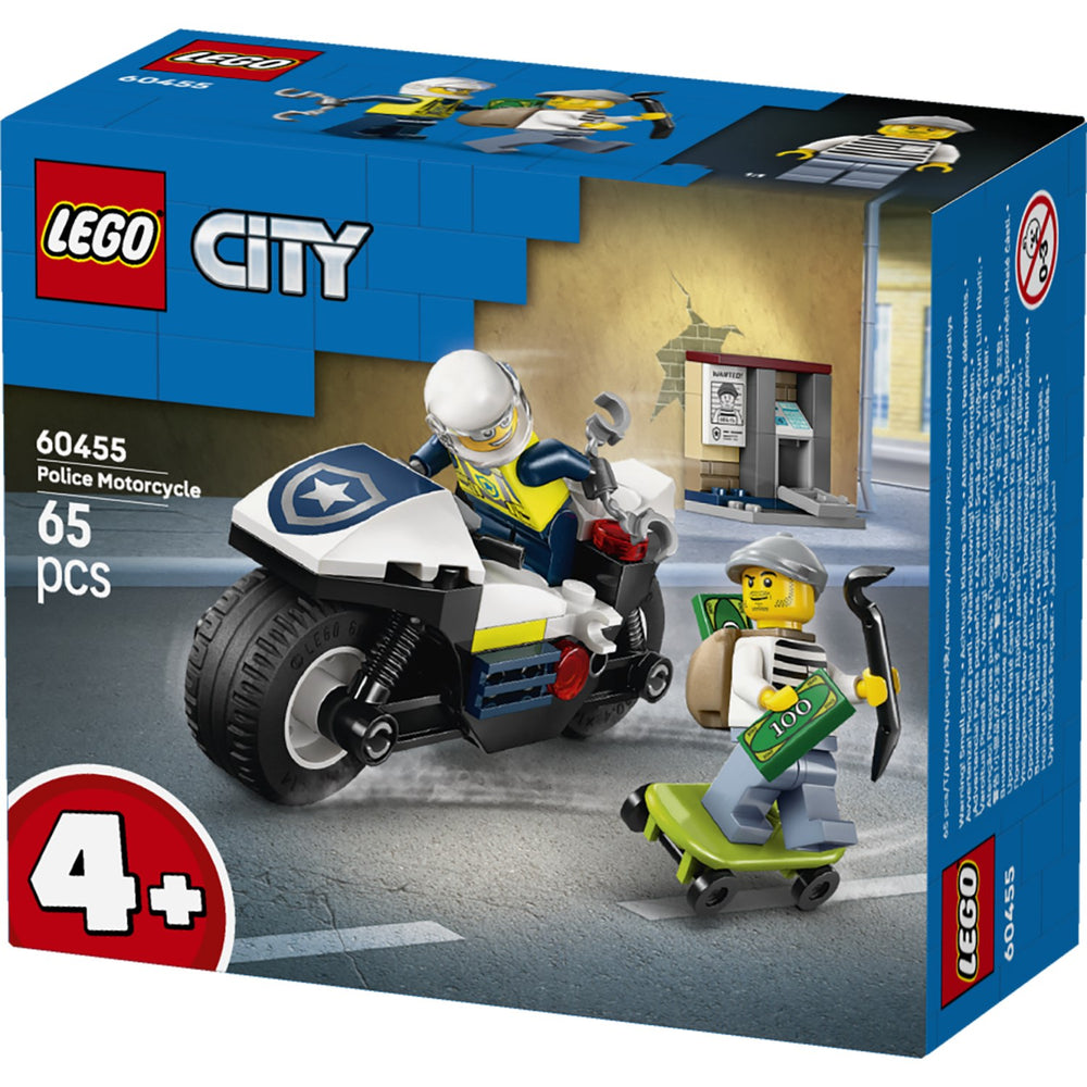 Køb LEGO® City Police - Politimotorcykel På Forbryderjagt 60455