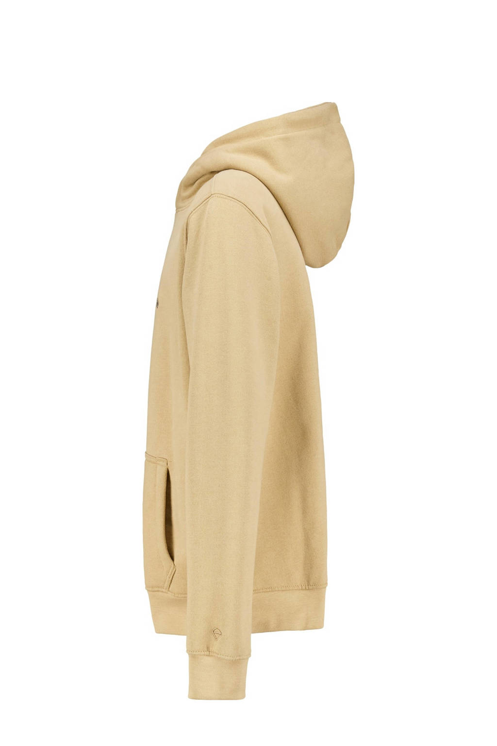 America Today hoodie met backprint zand