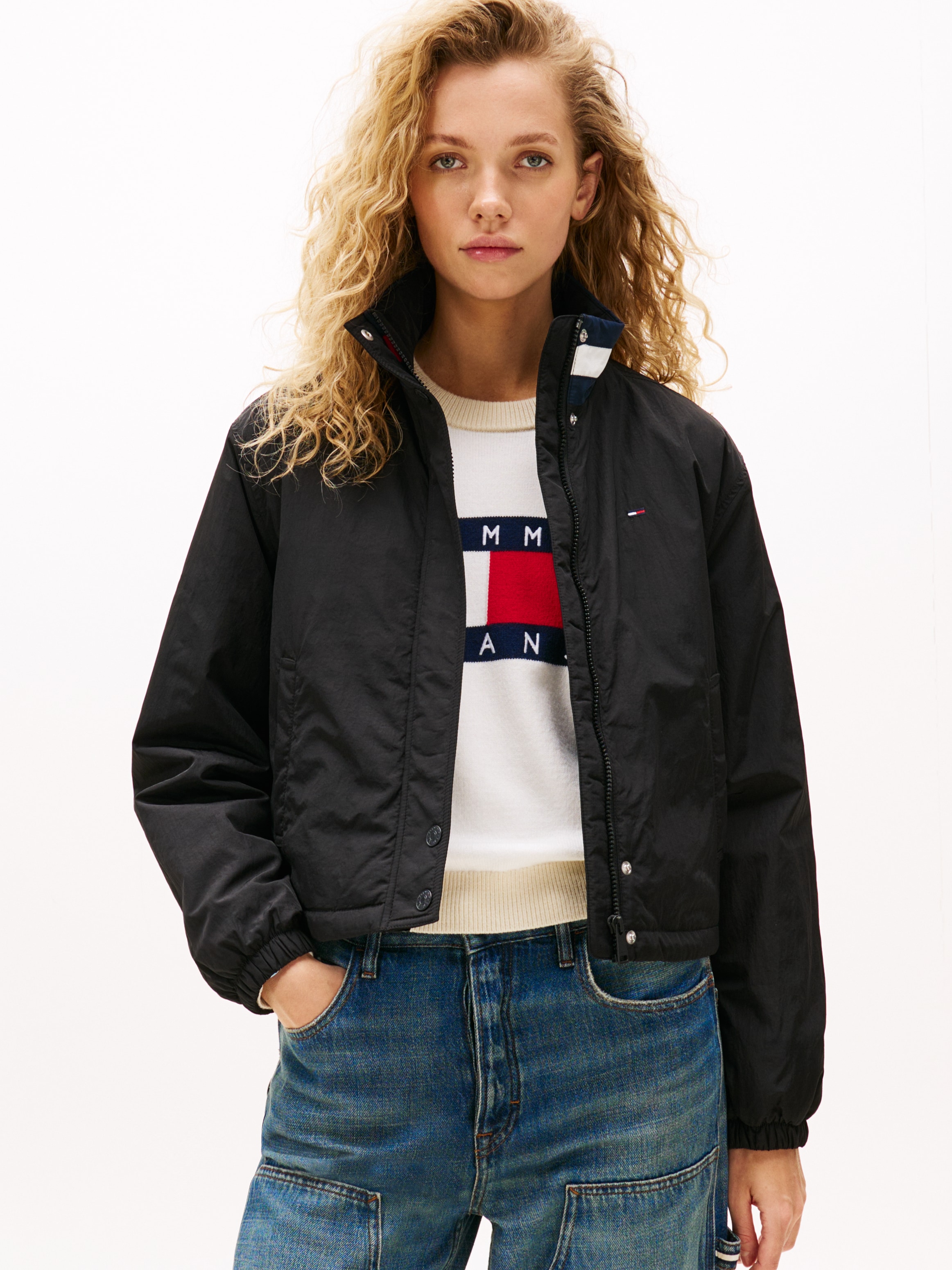 Tommy Jeans Blouson »TJW ESSENTIAL PADDED FLAG JACKET«