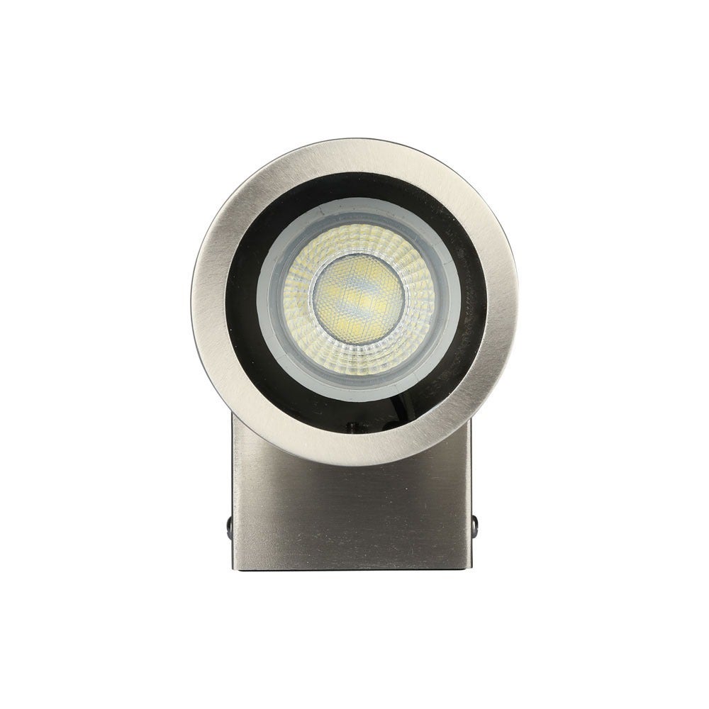 GU10 Buitenverlichting - Wandmontage - Fittingen - Roestvrij staal - IP44 - Modelnr.: - VT-7641