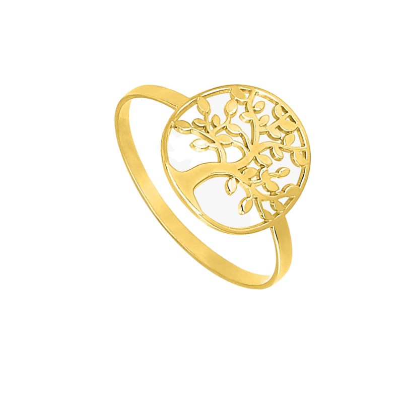 Bague Femme - Or 18 Carats - Arbre de vie