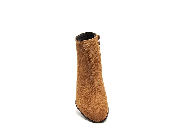 Fricote boots bottine talons femme 38092 marron