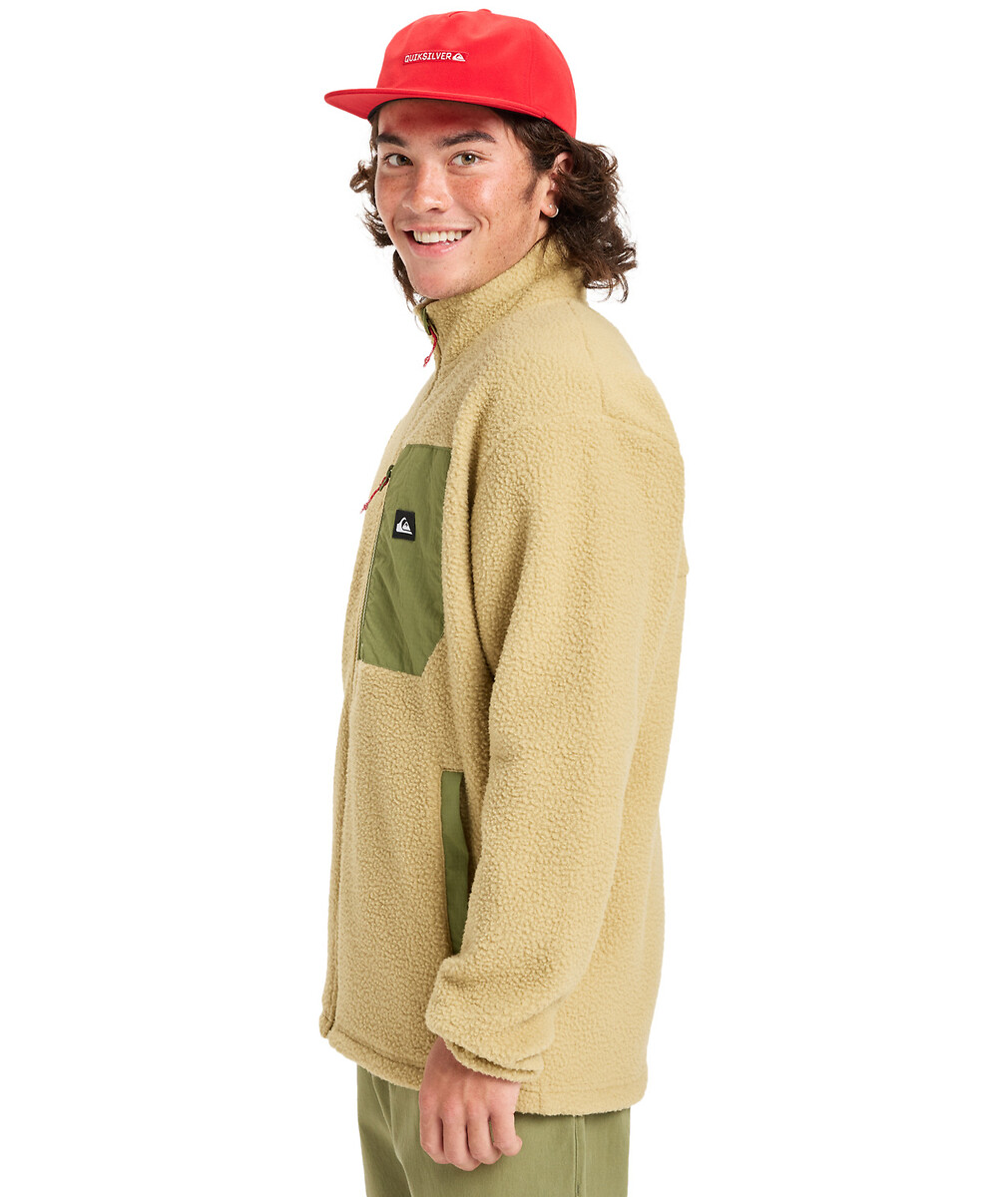 Jaqueta QUIKSILVER com gola alta e zíper Clean Coast