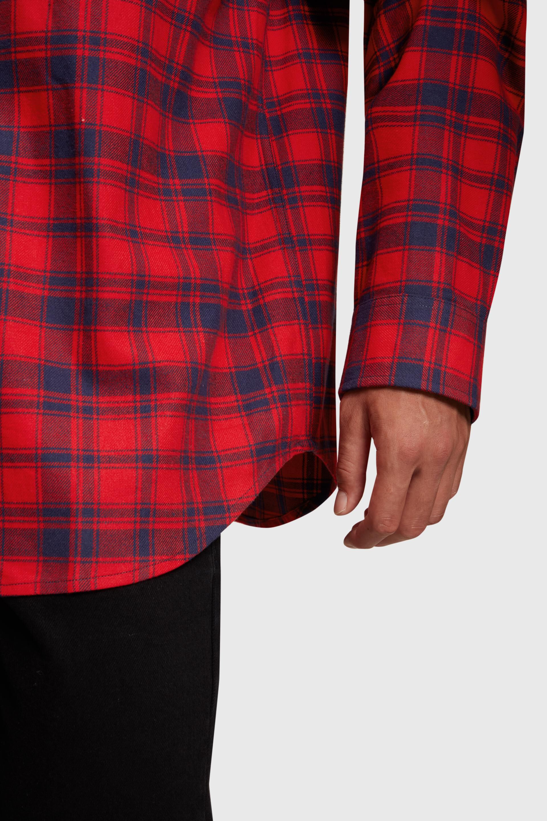 Chemise en flanelle à carreaux
