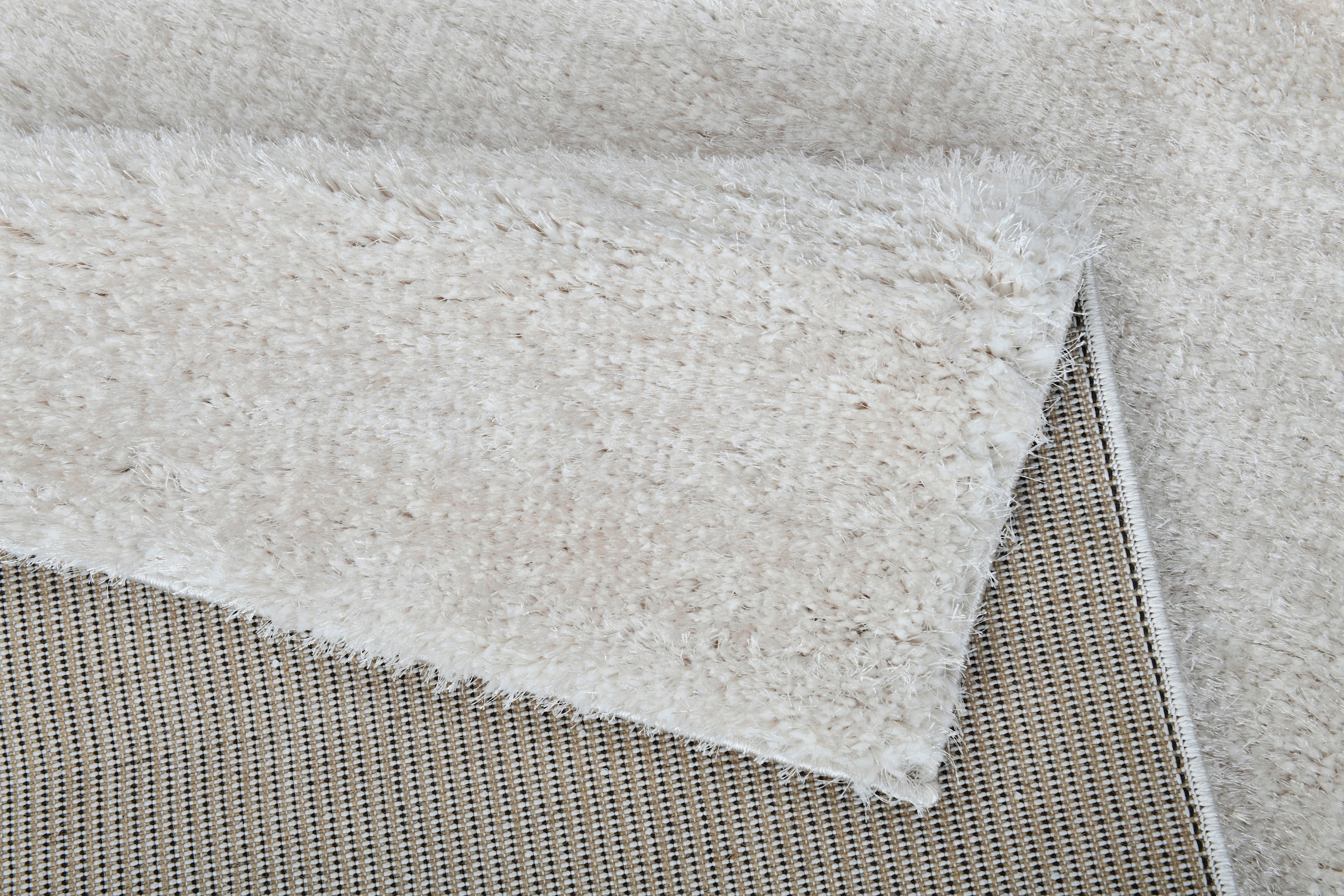 my home Hochflor-Läufer »Malin« rechteckig 43 mm Höhe Uni-Farben, leicht glänzend, besonders flauschig durch Mikrofaser