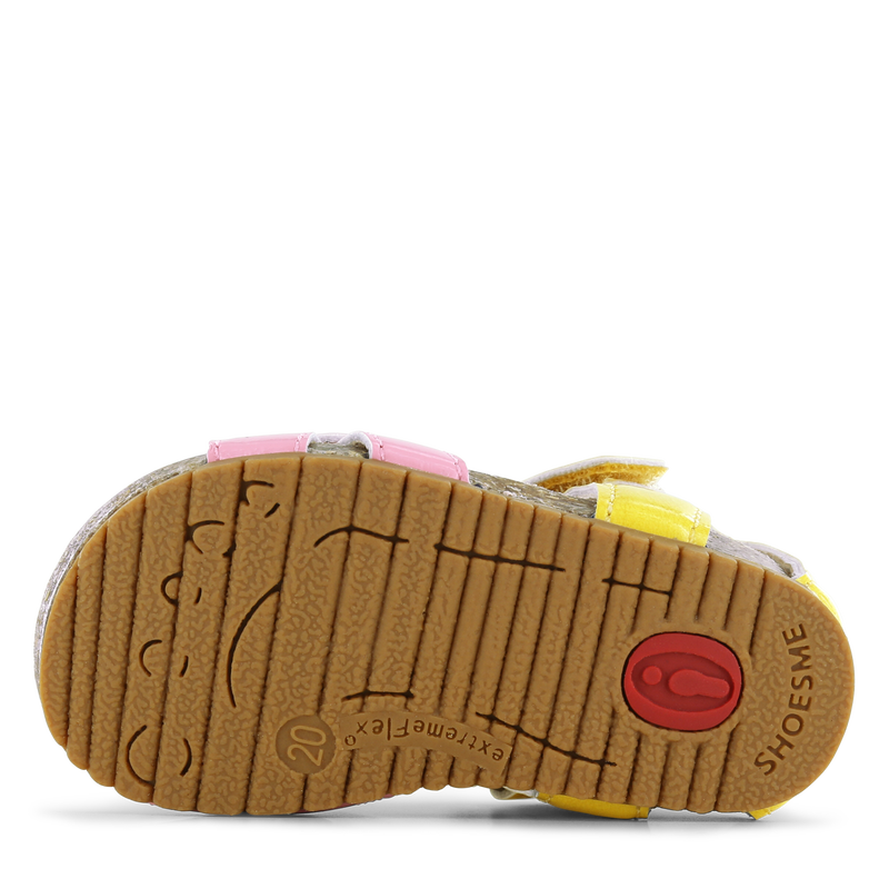 Shoesme shiny geel sandaaltje Microleer | Sale