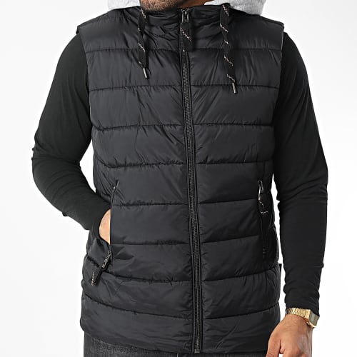 Doudoune Capuche Sans Manches Gibbs 15-547 Noir