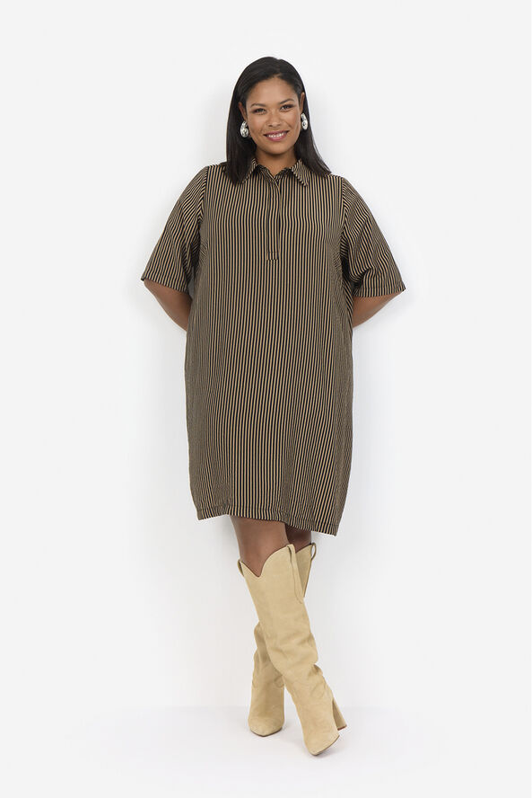 Wasabiconcept Curvy WA-GENTINA 3 Tunika Mørk sand 8404c mørk sand