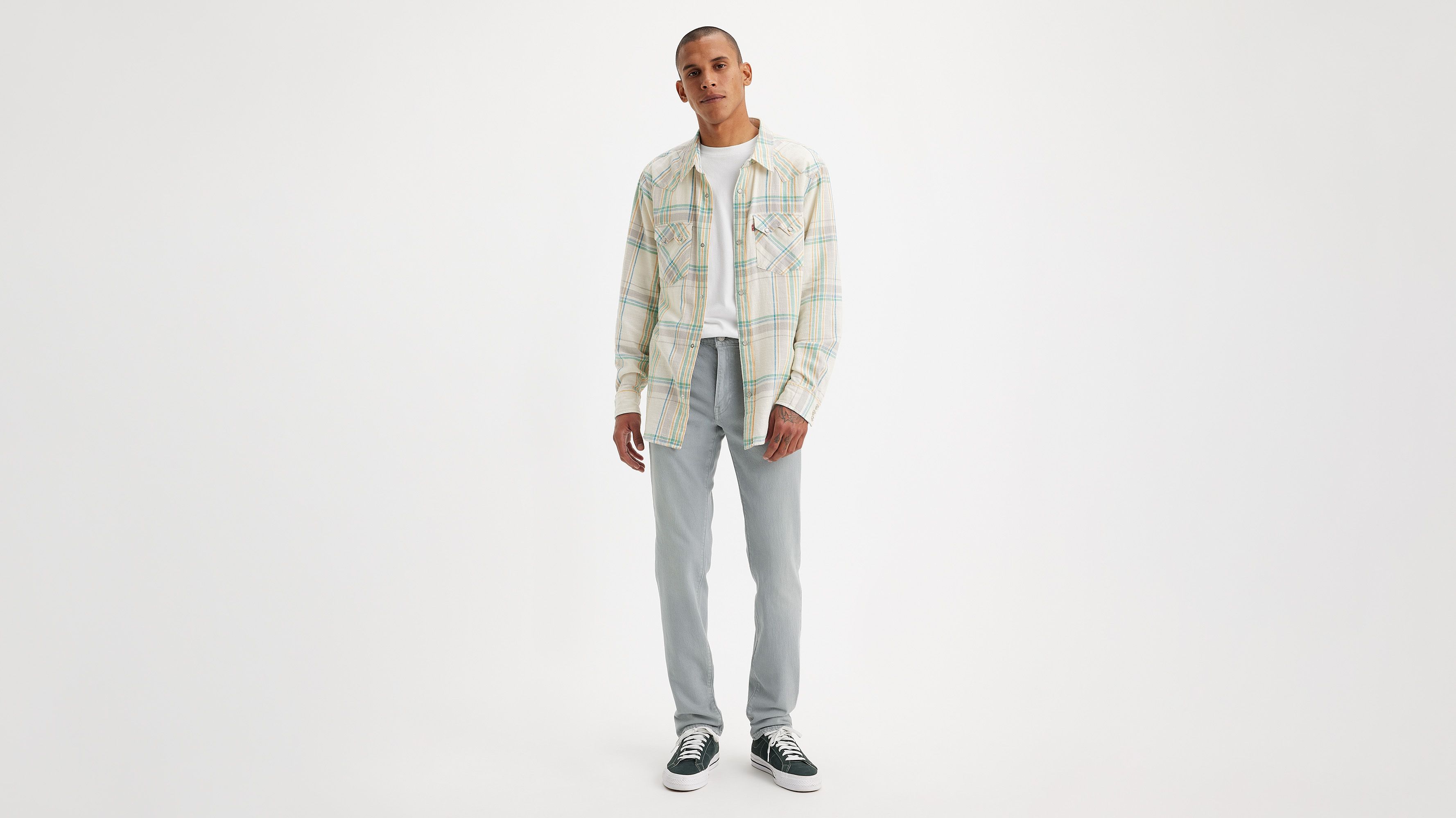 Jean 511™ slim - Touch Of Frost Garment Dye - Cream