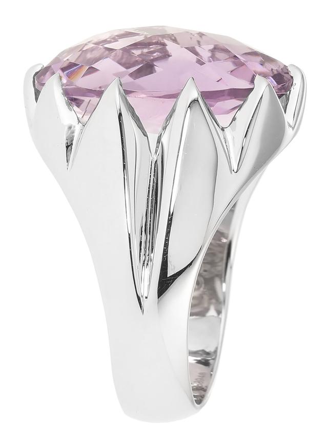 Positivierungs-Ring, Rose de France Amethyst