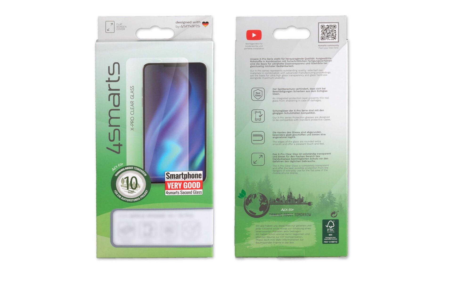 Displayschutz Second Glass X-Pro Clear iPhone SE2/SE3/8/7Displayschutz für das Apple iPhone SE (2020 / 2022) / 8 / 7