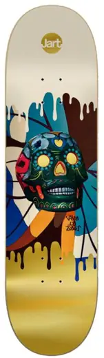 Jart Golden Skateboard Deck | SkatePro