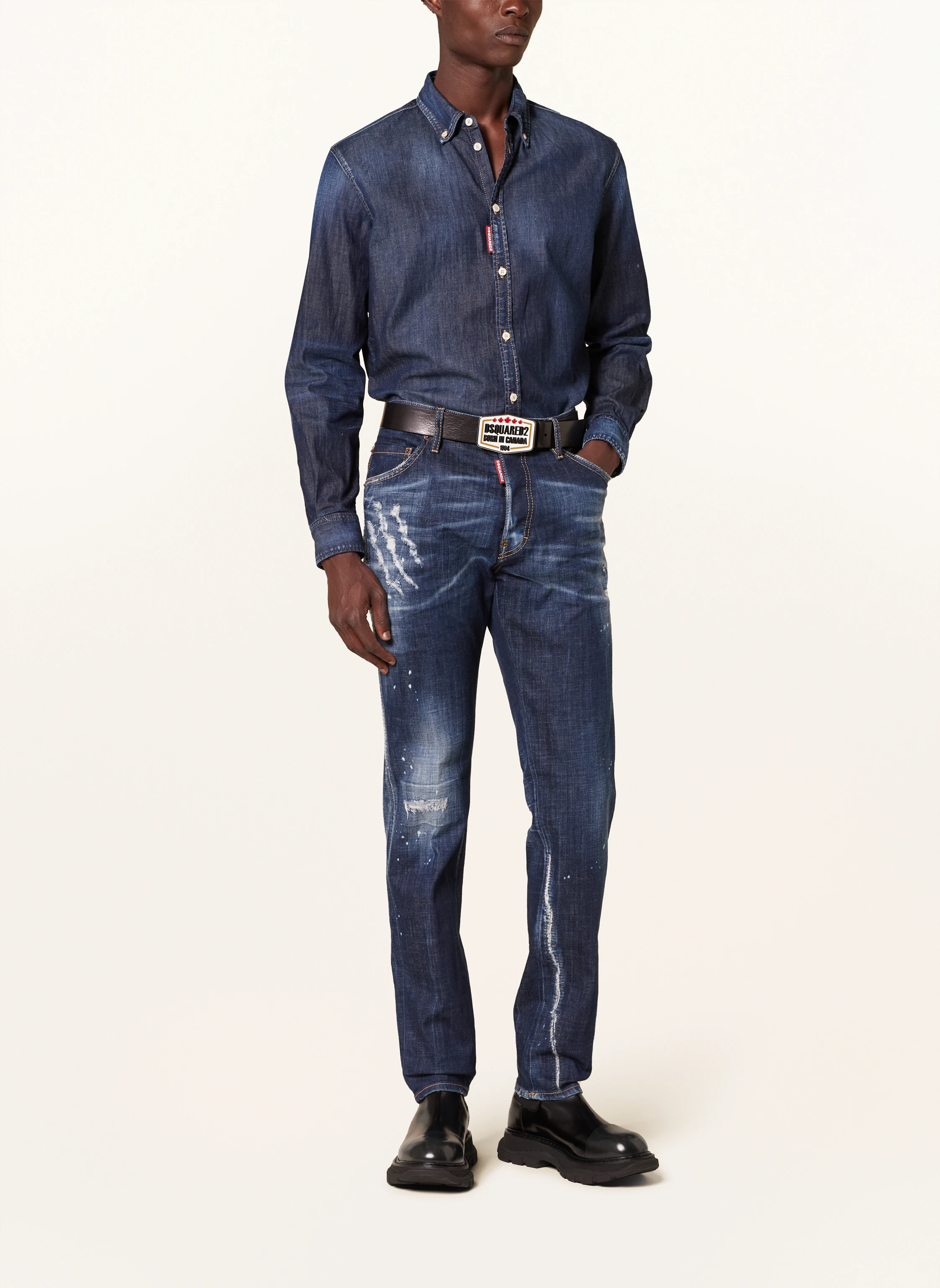 DSQUARED2 Jeanshemd Extra Slim Fit