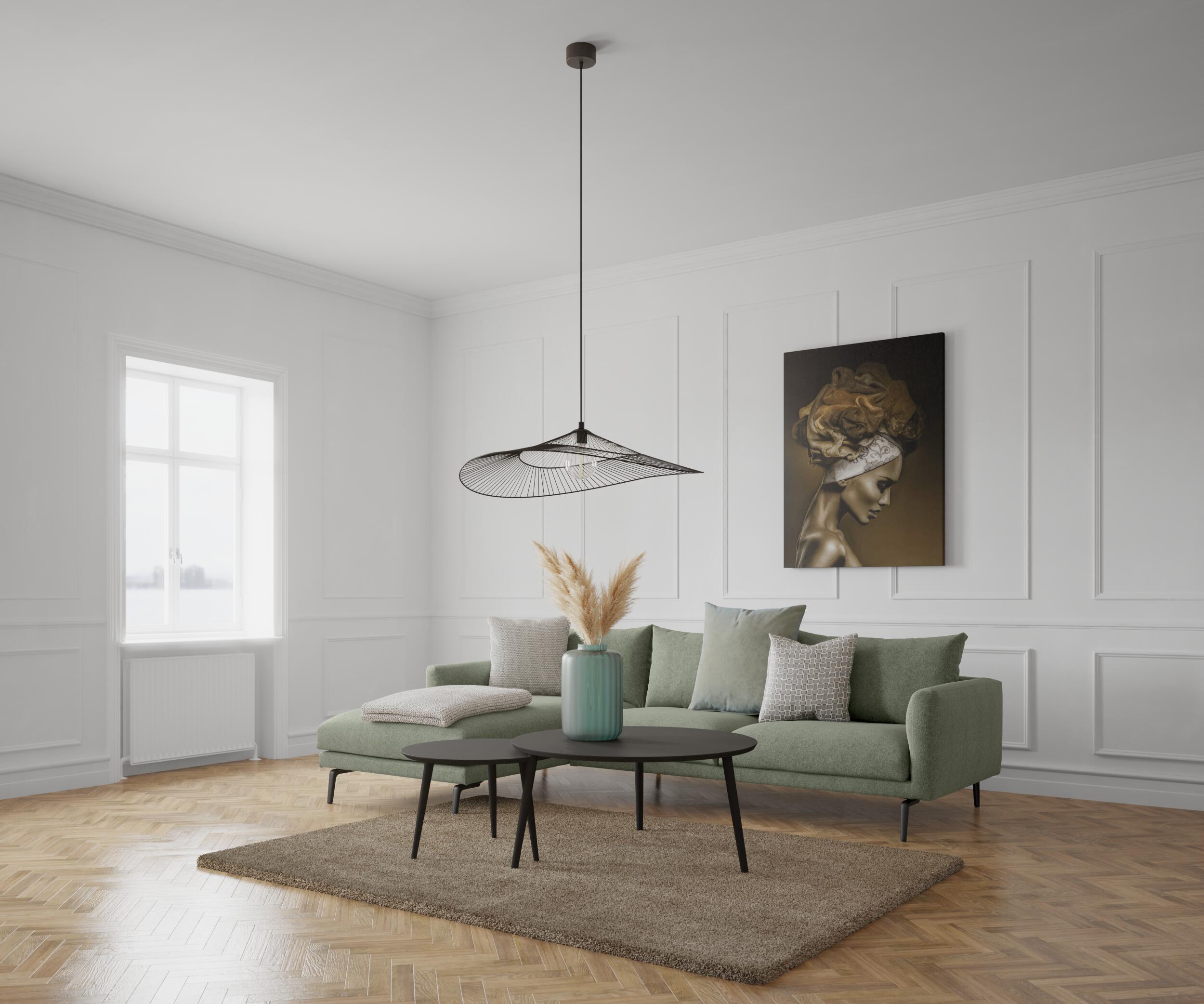 Hallsberg venstrevendt sofa med chaiselong
