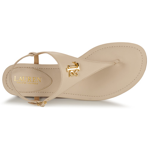 Lauren Ralph Lauren - ELLINGTON-SANDALS-FLAT SANDAL Beige