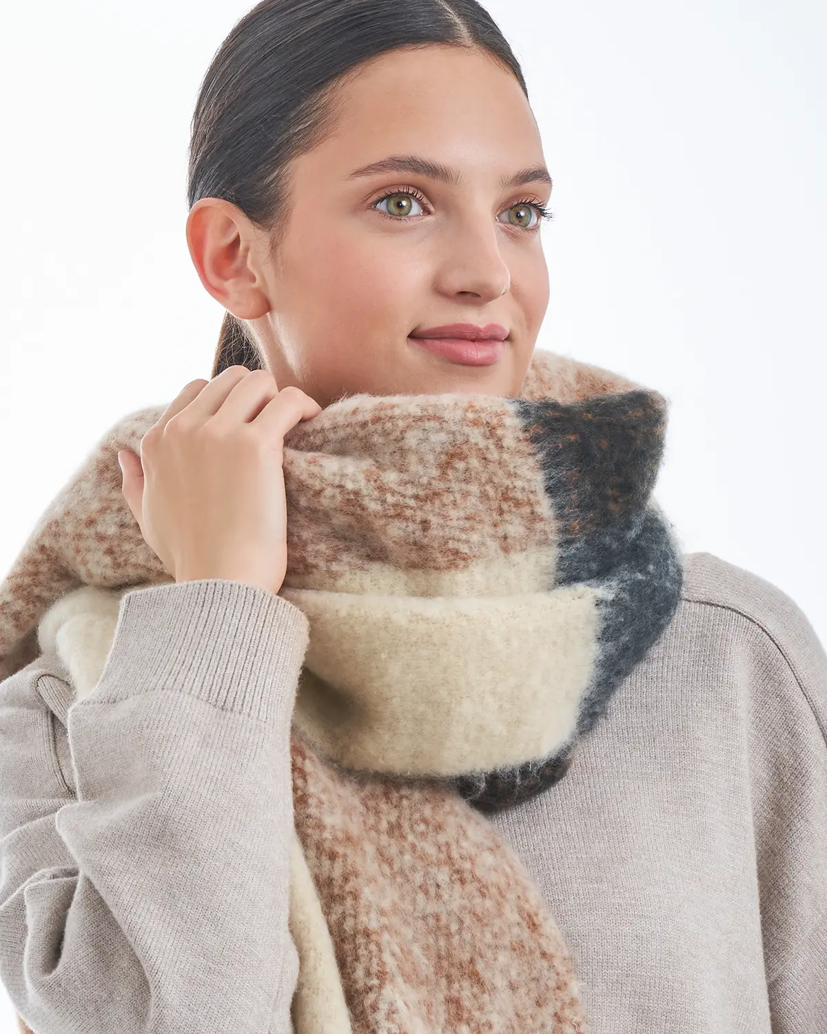 Schal - Warm Beige