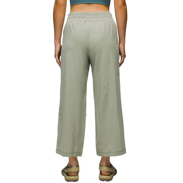 Pantalon PRANA RAILAY WIDE LEG PANT W JUNIPER GREEN