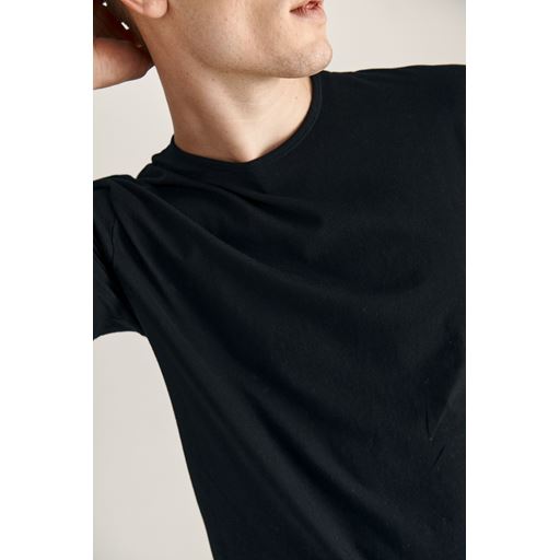 Impetus Pure Cotton T-shirt, Black, XXL