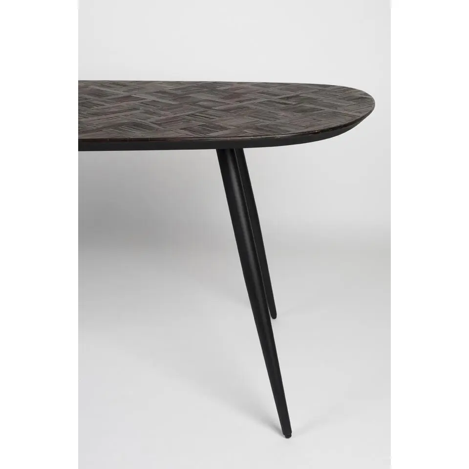 Housecraft Webster Eettafel Rechthoekig Hout 118x90 cm Bruin