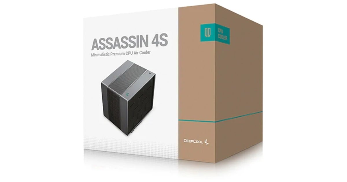 DeepCoolASSASSIN 4S CPU-koeler  (Zwart, 4-pins PWM fan-connector)