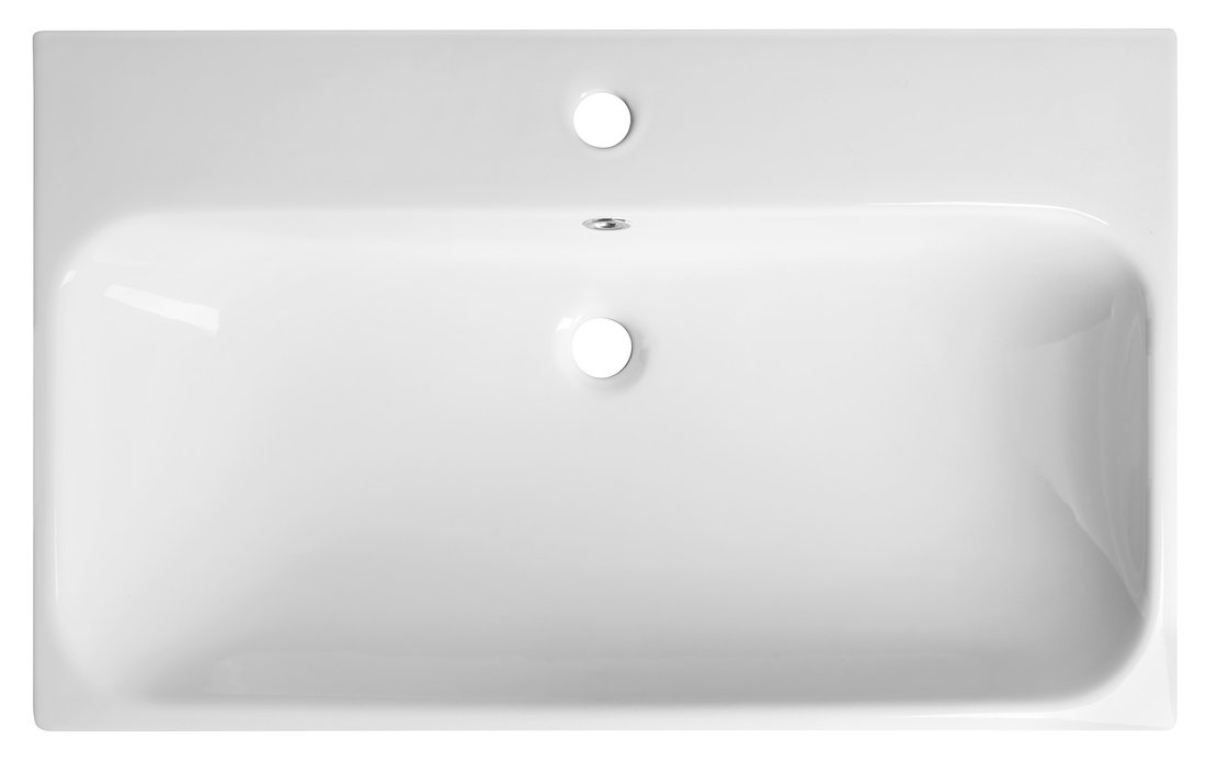 Sapho Toridi keramische wastafel 76x46,5cm wit