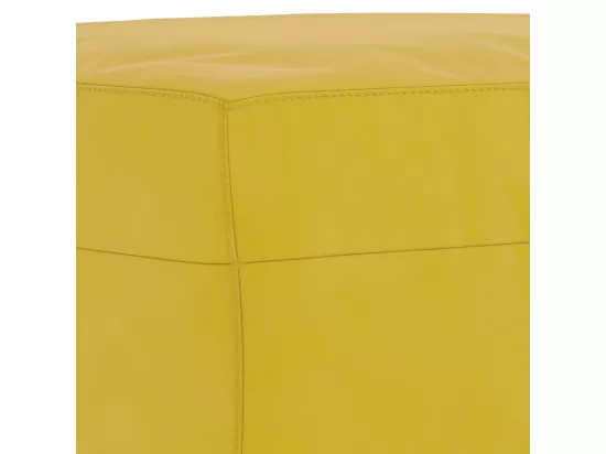 Repose-pied Jaune 70x55x41 cm Velours