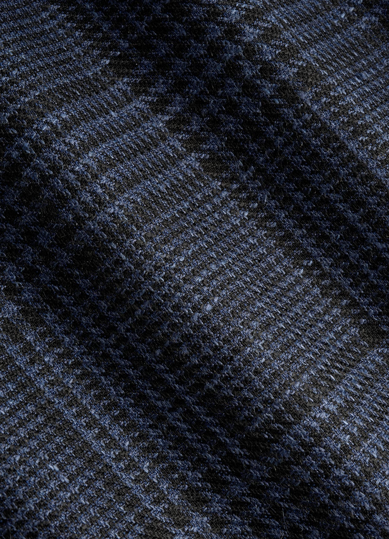Blazer Havana coupe Tailored bleu marine à carreaux