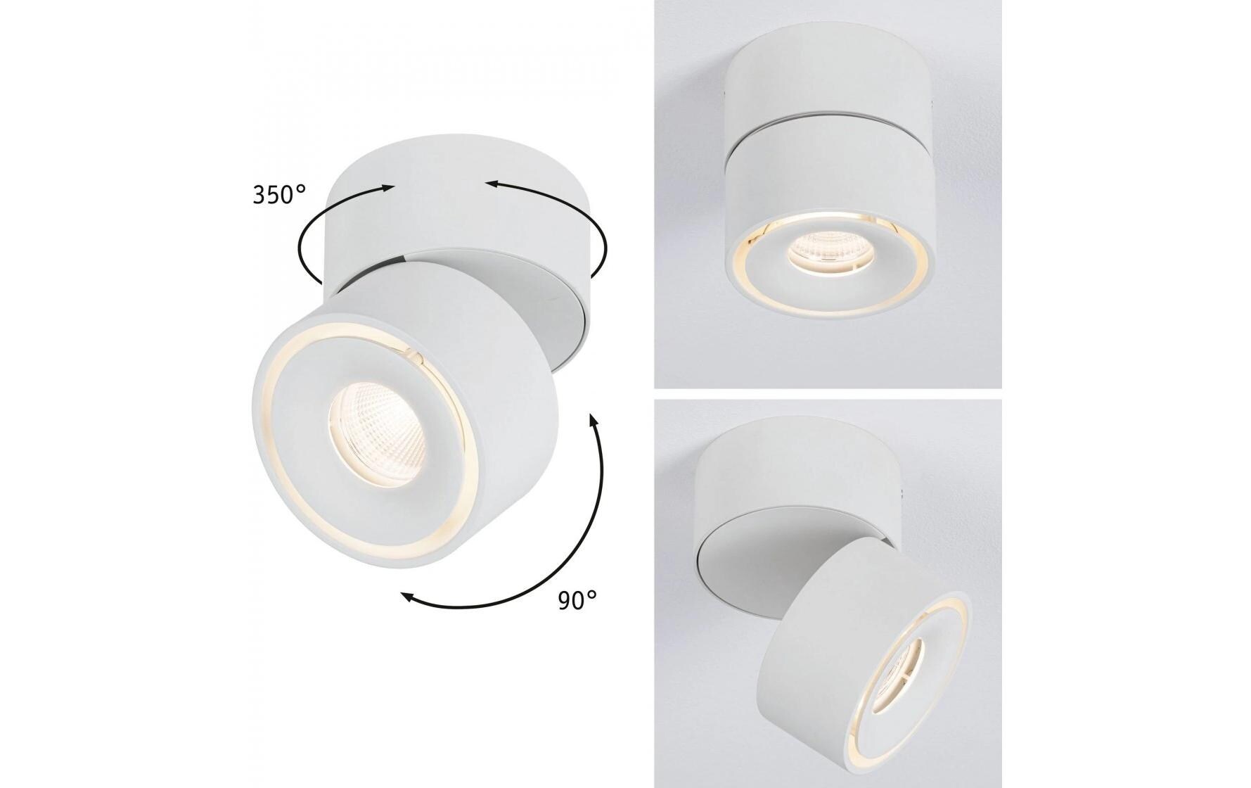 LED Deckenleuchte Spircle WeissLED Aufbauleuchte