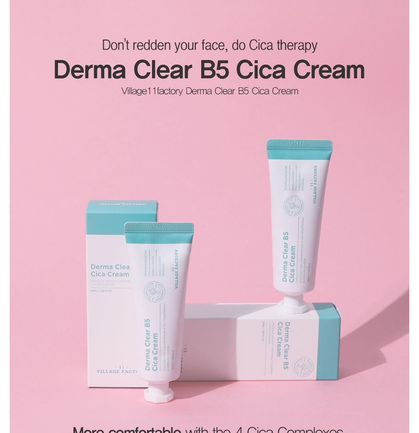DORP 11 FABRIEK - Derma Clear B5 Cica Crème