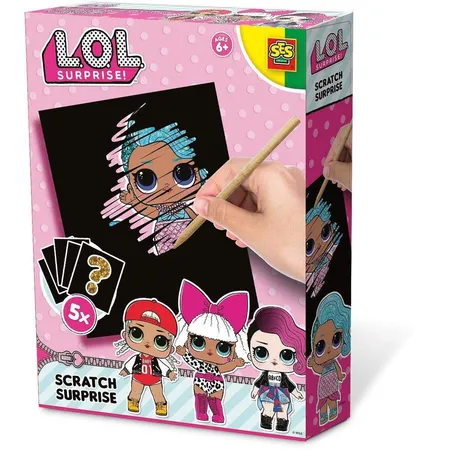 SES Creative L.O.L. Rubbelüberraschung, Kratzbilder