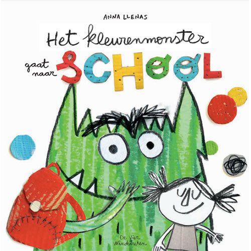 Uitgeverij de vier windstreken het kleurenmonster gaat naar school