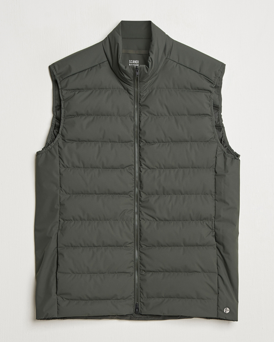 Scandinavian Edition Ratio II Lightweight Padded Vest Dark Olive
