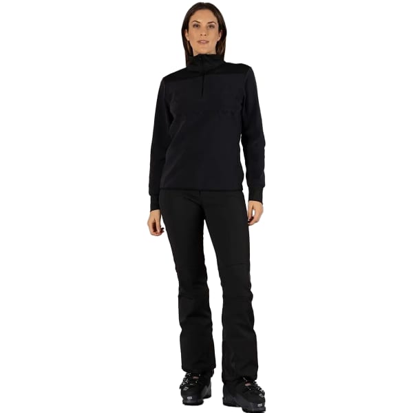 Sweat polaire CMP WOMAN ARTIC FLEECE TURTLENECK ANTHRACITE