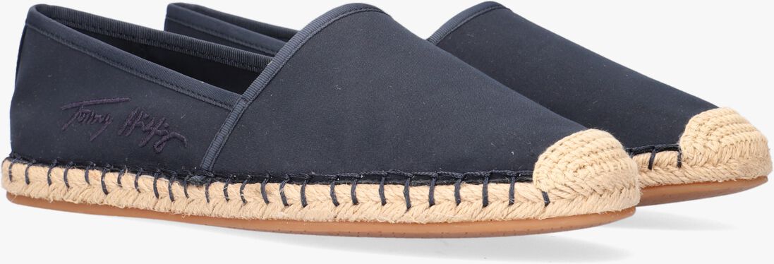 TOMMY HILFIGER blauwe tommy hilfiger espadrilles th signature