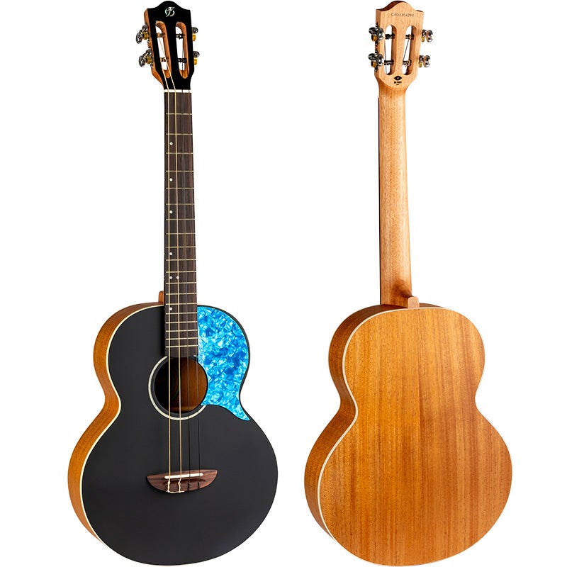 Flight Princess Series Iris BK Tenor tenor ukelele met gigbag