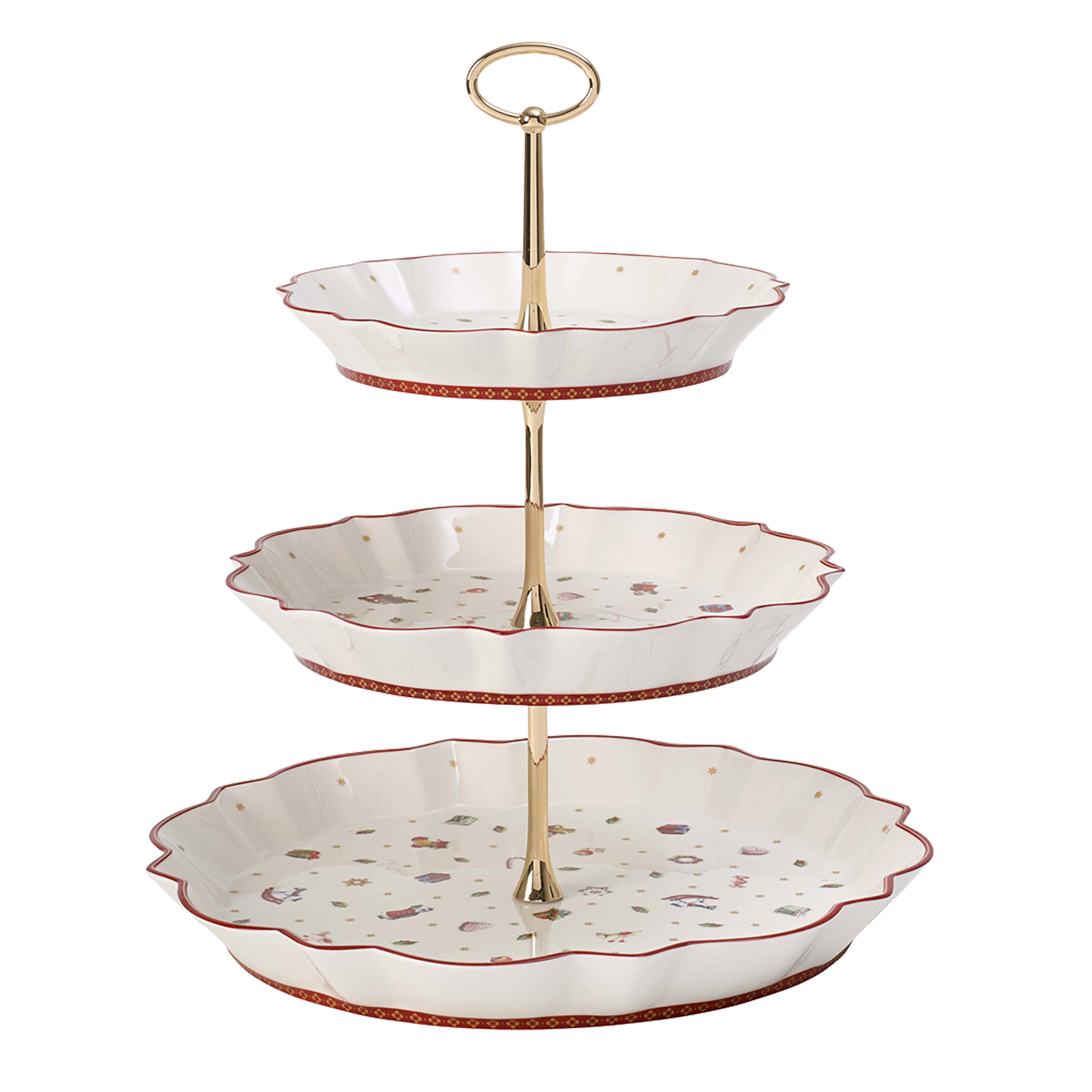 Toy's Delight 3 Tier Stand Red