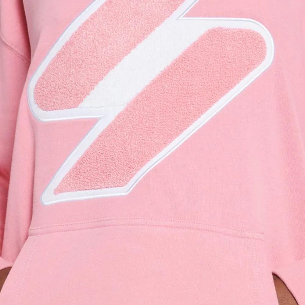 Superdry Sweat à capuche Rose Femme Superdry Code Logo