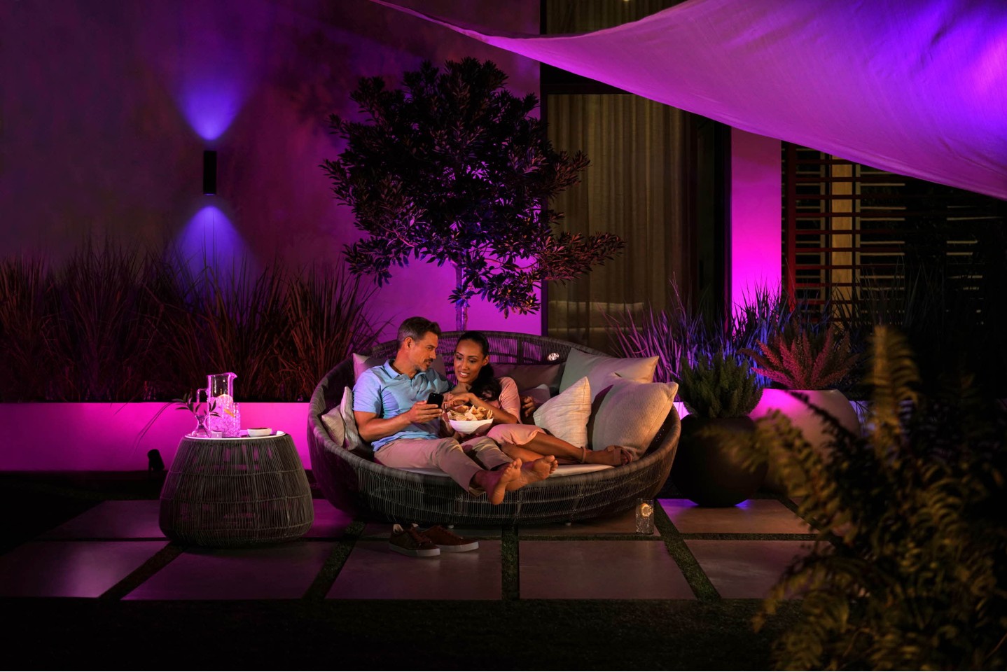Philips Hue - Appear Væglampe - Hue Udendørs