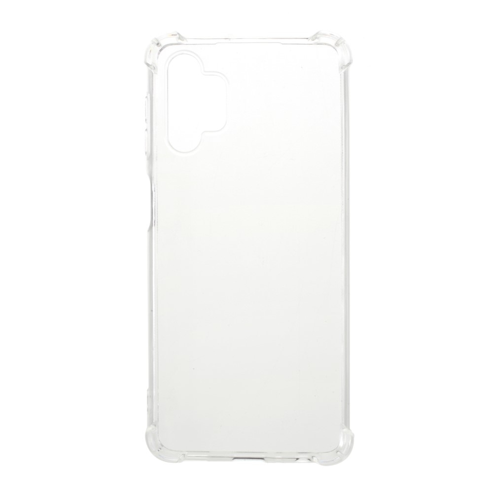Samsung Galaxy A32 5G Gummi Hülle Case Slim Design mit Air Cushion Fallschutz - Transparent