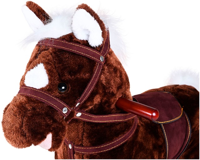Knorrtoys® Schaukelpferd »Brauny«