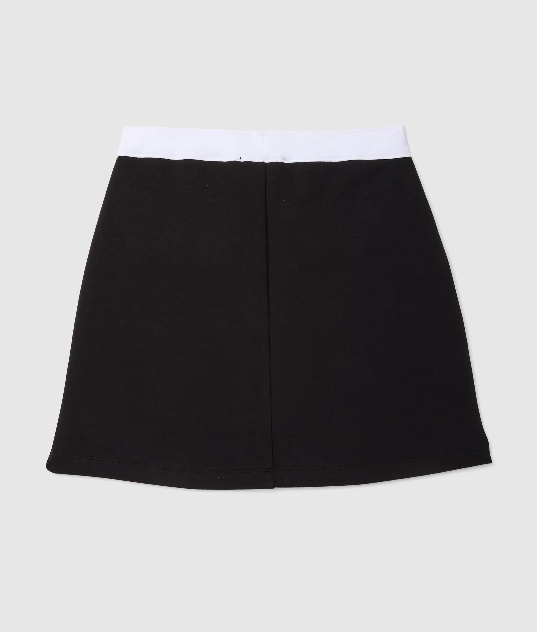 Meisjes gepipte mini rok