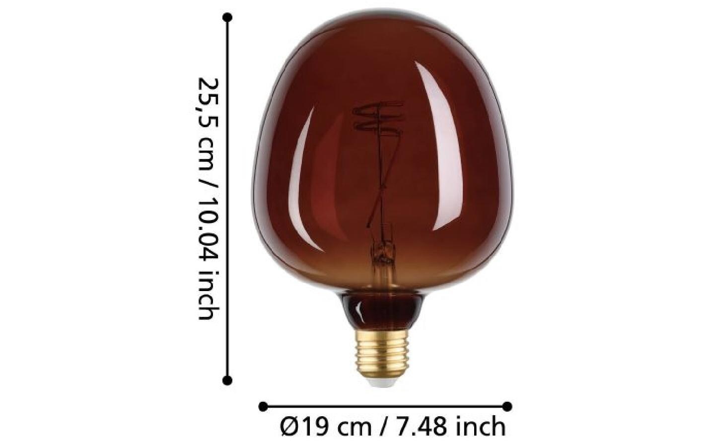 Lampe 4 W E27 WarmweissÜbergrosses LED-Deko Leuchtmittel