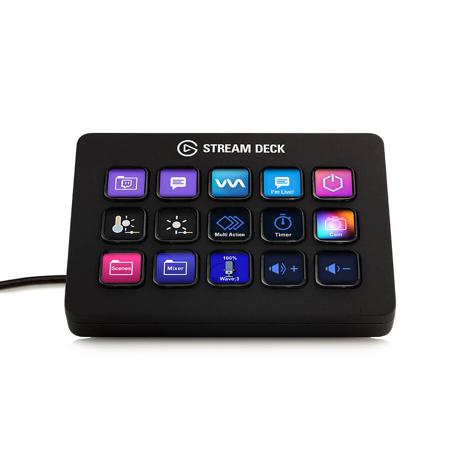 Elgato Stream Deck MK.2 - Noir
