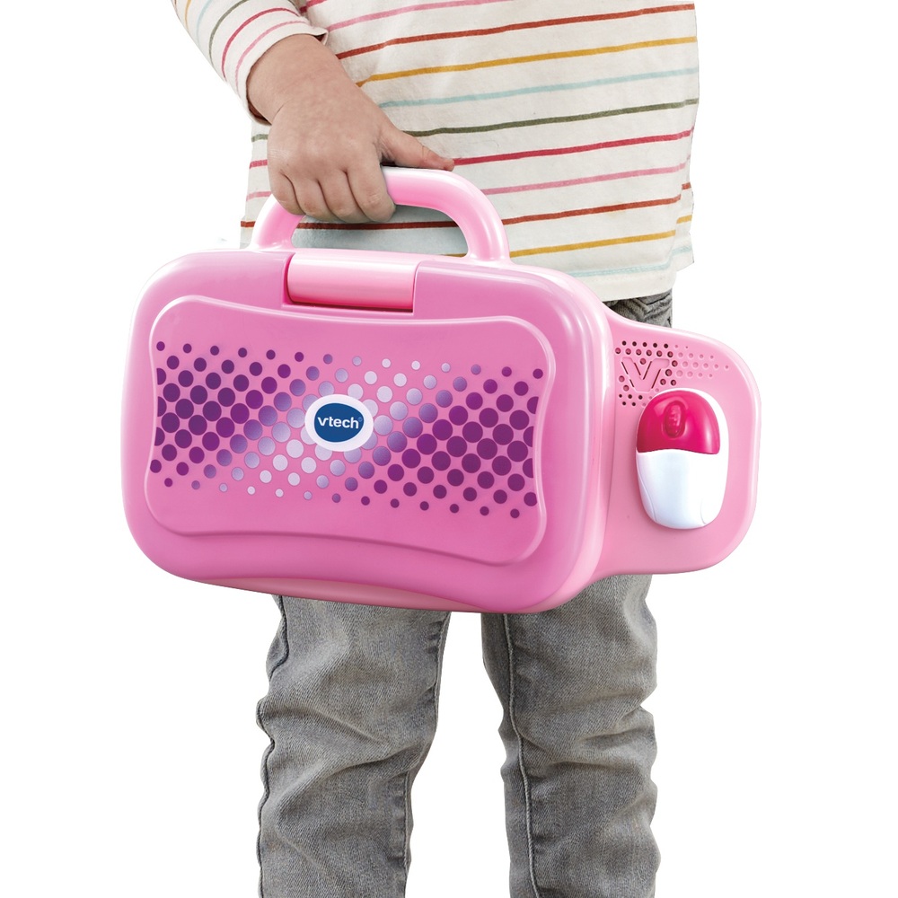 VTech Tech-Laptop für Kleinkinder, Rosa
