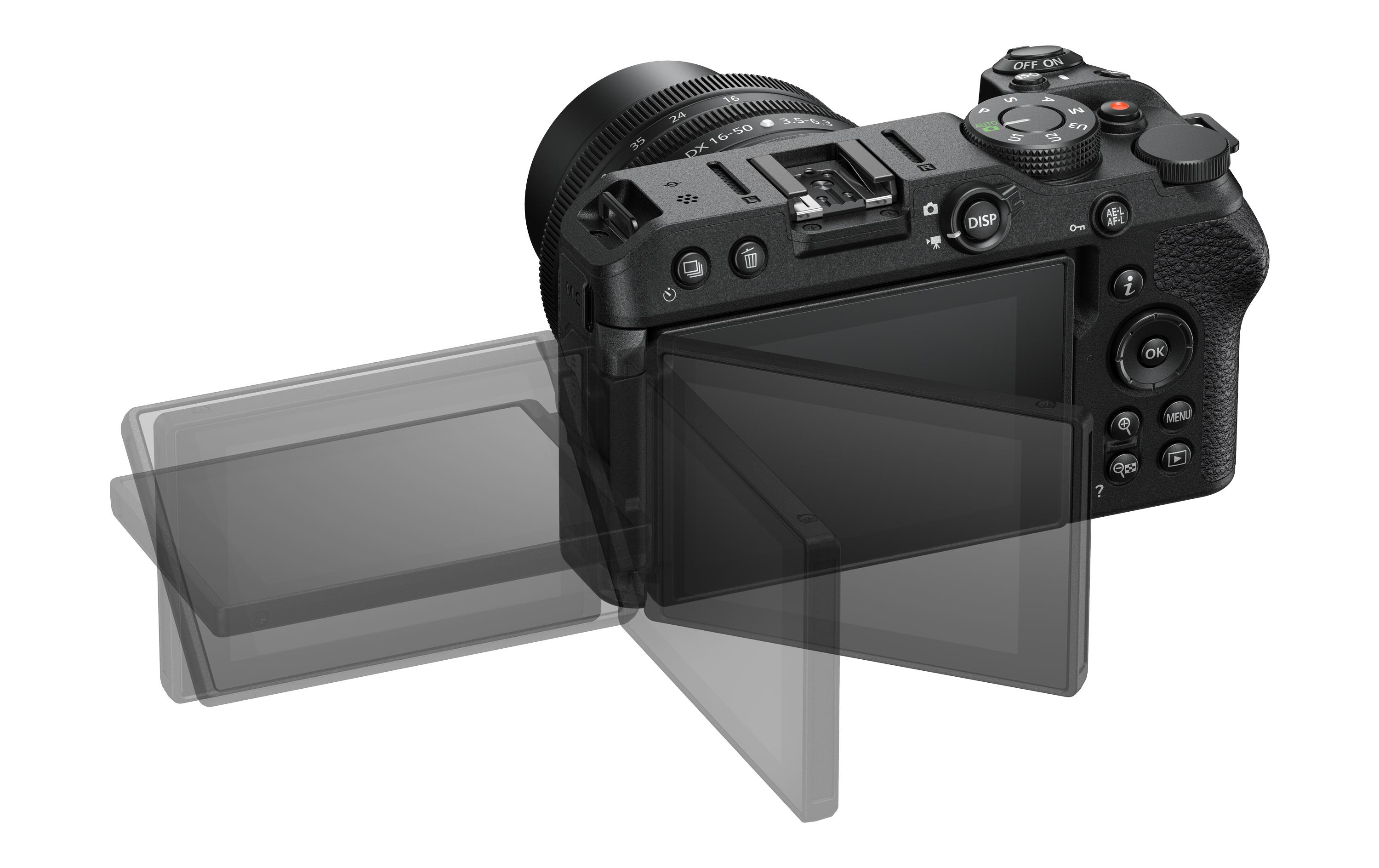 Fotokamera Z30 KIT 16-50<br>Spiegelloser Fotoapparat mit erstklassiger Bildqualität – Die neue Welt des Vloggens