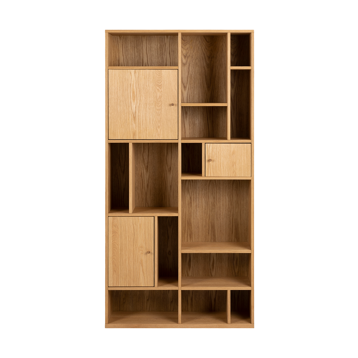 Houten boekenkast Maarten Naturel