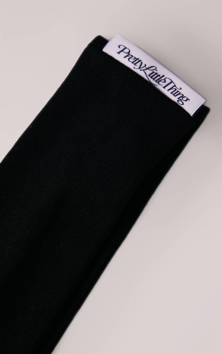 Noir Bandeau En Jersey