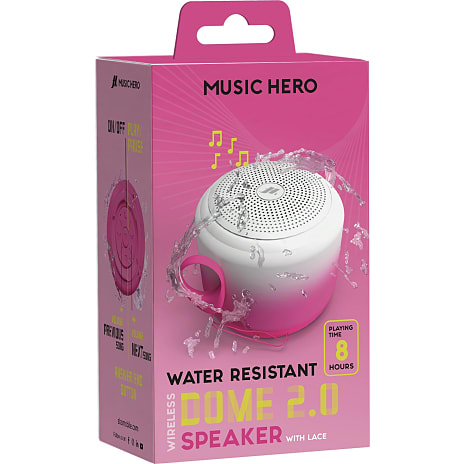 SBS Dome 2.0 bluetooth højttaler - hvid